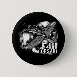 F4U CORSAIR 6 CM ROUND BADGE
