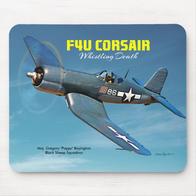 F4U Corsair Mouse Pad (Front)