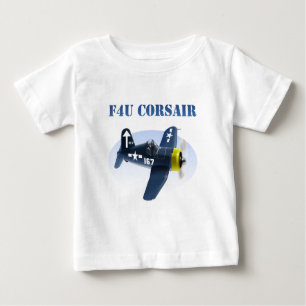 F4U Corsair Plane #167 Baby T-Shirt