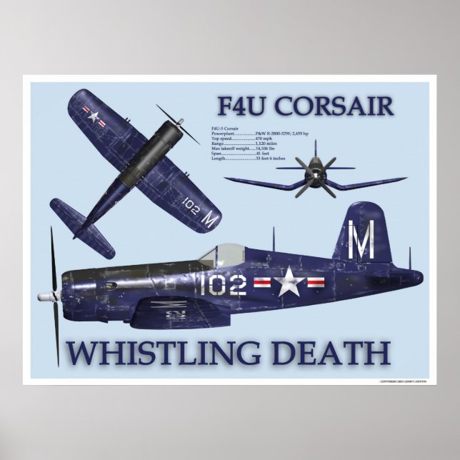 F4U Corsair Poster (Front)