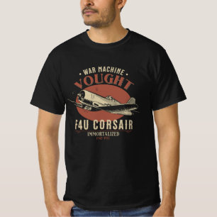 F4U Corsair   World War 2 Plane T-Shirt