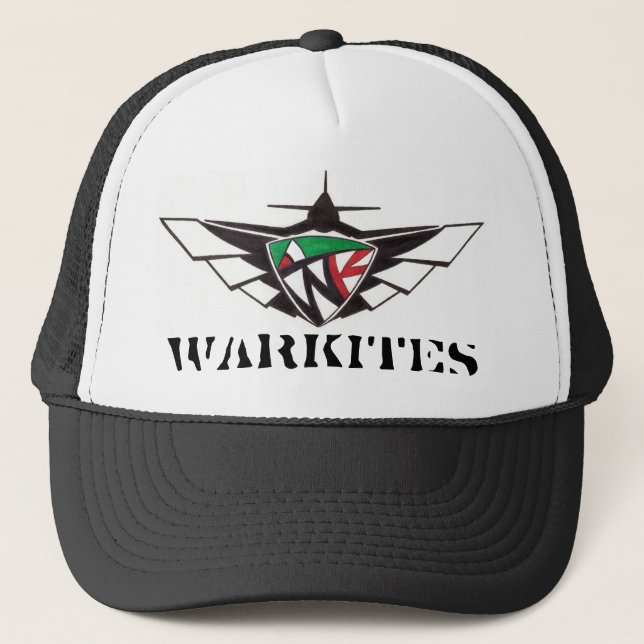 f4u-wings-hat trucker hat (Front)