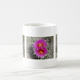 F5 Ball Cactus Flowers "Escobaria vivipara" Coffee Mug