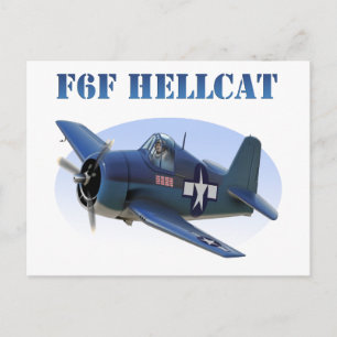 F6F Grumman Hellcat Postcard