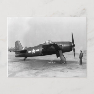 F8F Bearcat Postcard