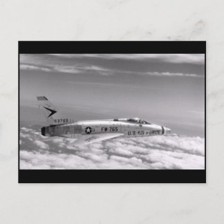 F-100 Super Sabre Postcard