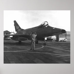 F-100 Super Sabre Poster