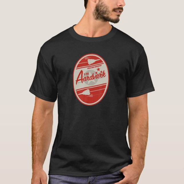 F 111 Aardvark T Shirt (Front)