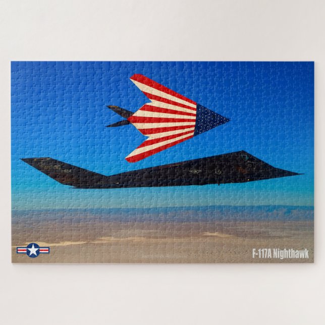 F-117 NIGHTHAWK (20x30 INCH) Jigsaw Puzzle (Horizontal)