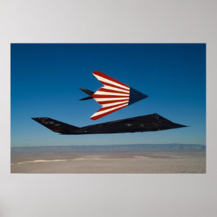 F-117 Nighthawk Aircraft Poster
