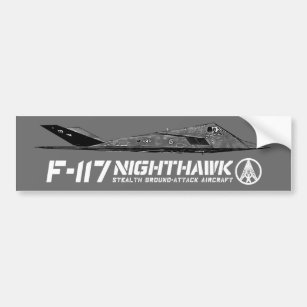F-117 Nighthawk Bumper Sticker