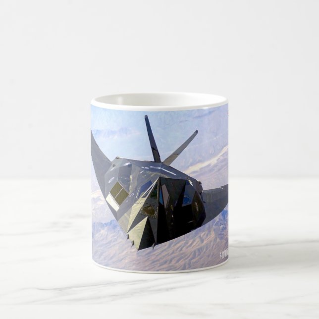 F-117A NIGHTHAWK COFFEE MUG (Center)