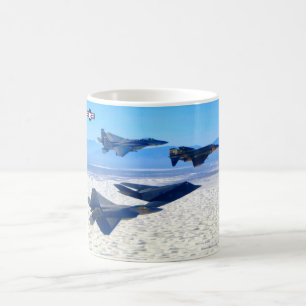F-117A NIGHTHAWK - F-4 F-15 F-22 COFFEE MUG