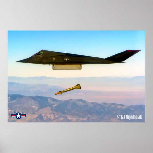 F-117A NIGHTHAWK POSTER (Front)
