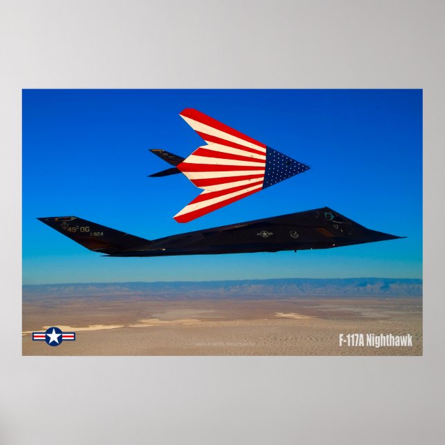 F-117A NIGHTHAWK POSTER (Front)