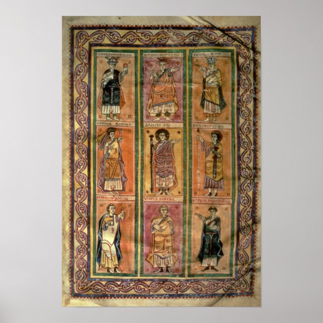 F.142 Saracens, from Abelda's Councilar Codex Poster (Front)