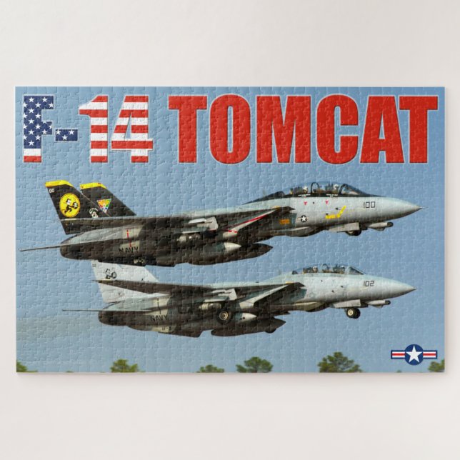 F-14 TOMCAT (20x30 INCH) Jigsaw Puzzle (Horizontal)