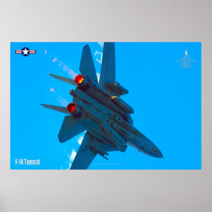 F-14 TOMCAT "AFTERBURNER" POSTER