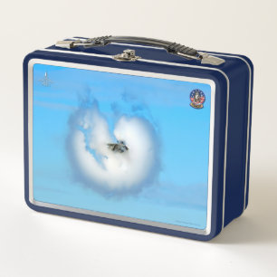 F-14 TOMCAT "BOOM!" METAL LUNCH BOX