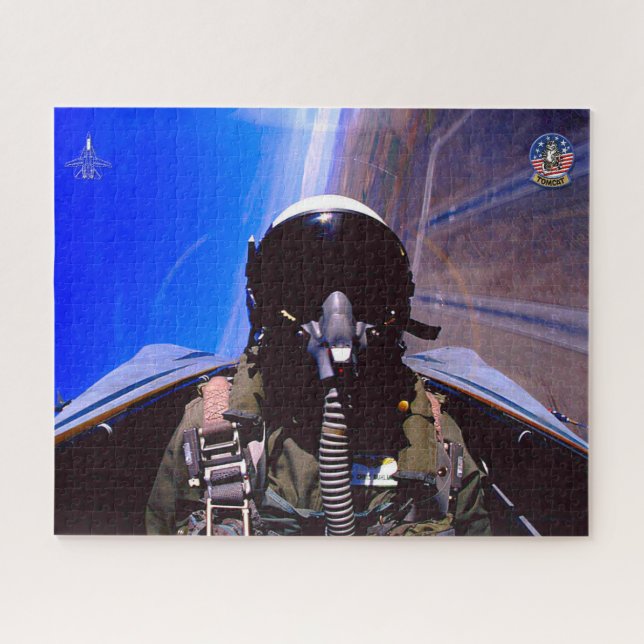 F-14 TOMCAT “BREAK” (16x20 inch) Jigsaw Puzzle (Horizontal)