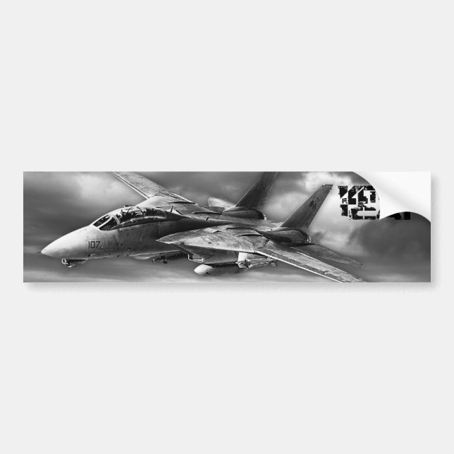 F-14 Tomcat Bumper Sticker Bumper Sticker (Front)
