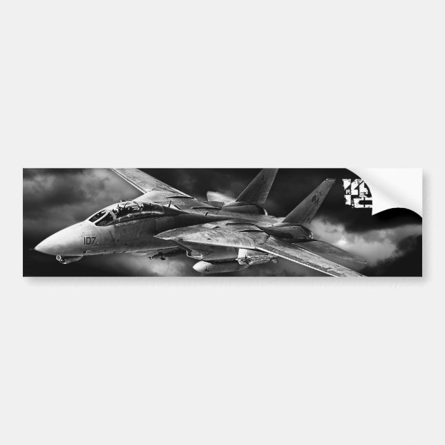 F-14 Tomcat Bumper Sticker Bumper Sticker (Front)