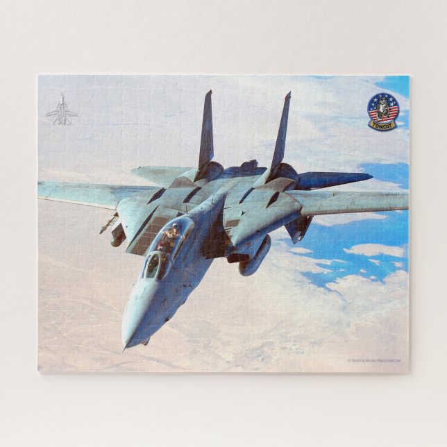 F-14 TOMCAT “DESERT PATROL” (16x20 inch) Jigsaw Puzzle (Horizontal)