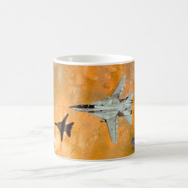 F-14 TOMCAT “DESERT PATROL” COFFEE MUG (Center)
