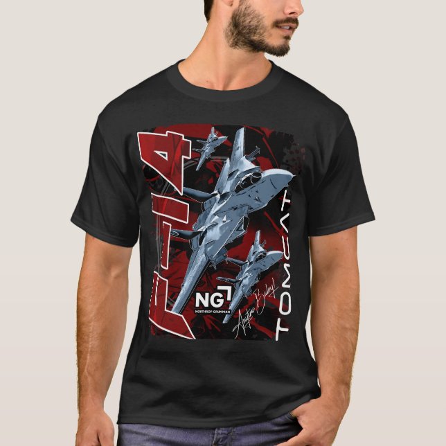 F-14 Tomcat Fighterjet T-Shirt (Front)