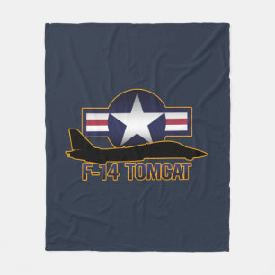F-14 Tomcat Fleece Blanket
