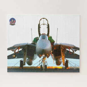 F-14 TOMCAT “FLIGHTDECK” (16x20 inch) Jigsaw Puzzle