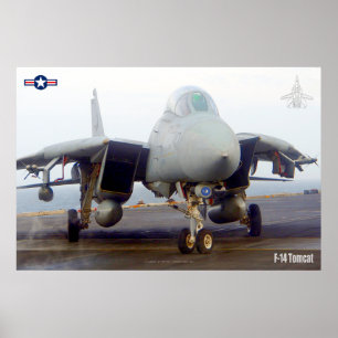 F-14 TOMCAT "FLIGHTDECK" POSTER