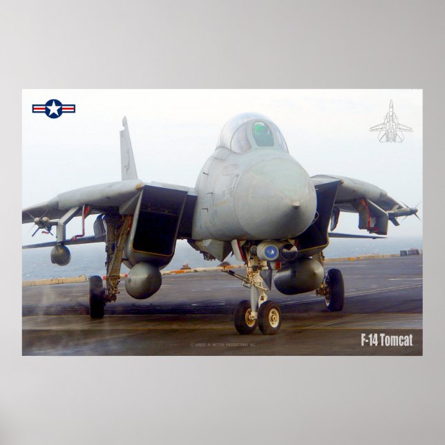 F-14 TOMCAT "FLIGHTDECK" POSTER (Front)
