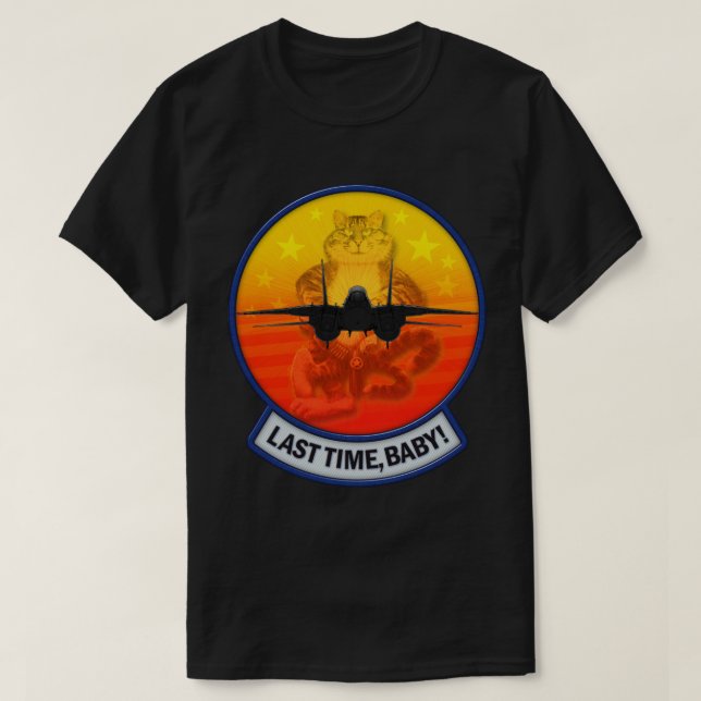 F-14 Tomcat Last Time T-Shirt (Design Front)