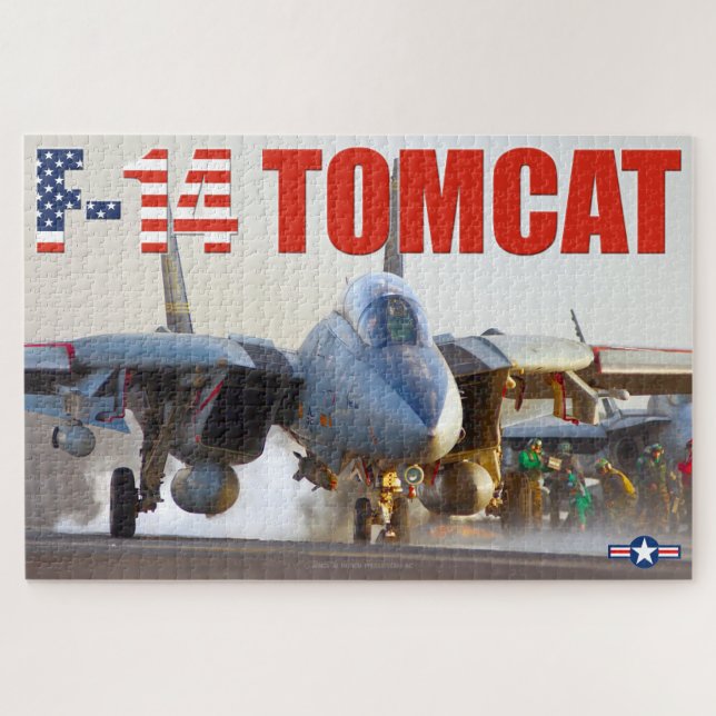 F-14 TOMCAT "LAUNCH" (20x30 inch) Jigsaw Puzzle (Horizontal)