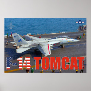 F-14 TOMCAT "LAUNCH" POSTER