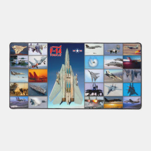 F-14 TOMCAT “MONTAGE” DESK MAT