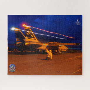 F-14 TOMCAT “NIGHT LAUNCH” (16x20 inch) Jigsaw Puzzle