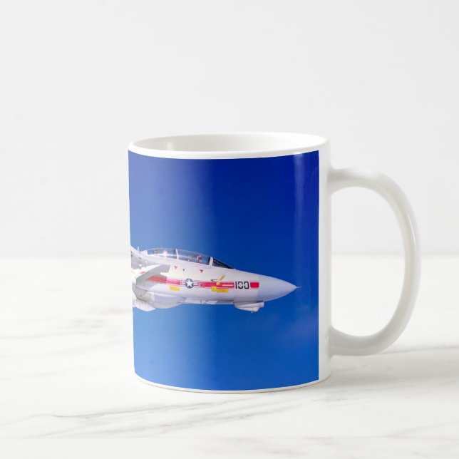 F-14 TOMCAT “ON PATROL” COFFEE MUG (Right)