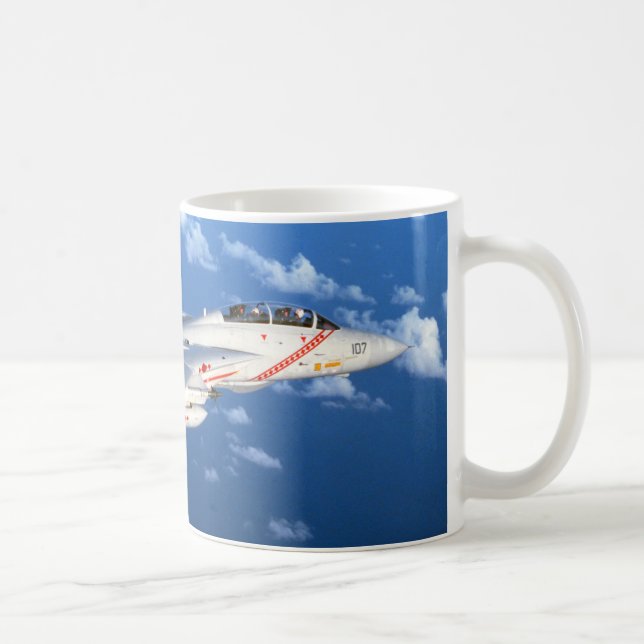 F-14 TOMCAT “ON PATROL” COFFEE MUG (Right)