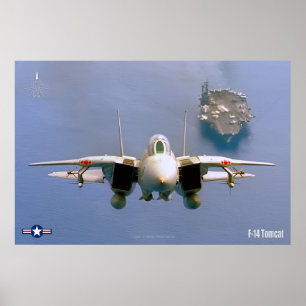 F-14 TOMCAT "ON PATROL" POSTER