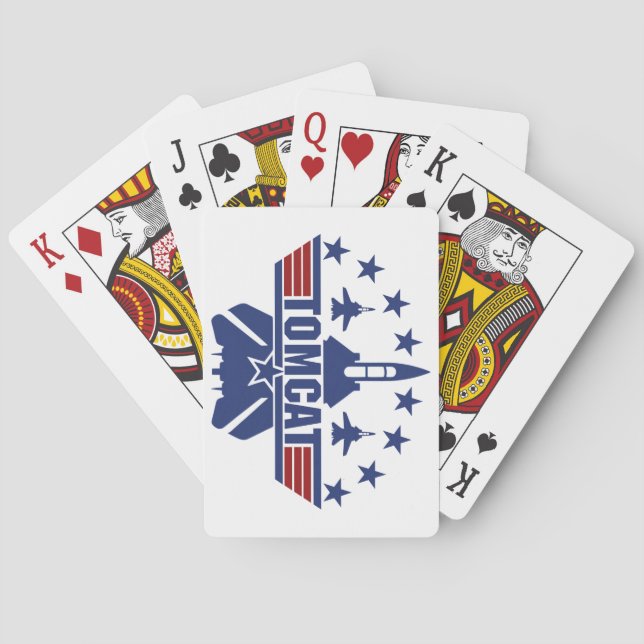 F-14 TOMCAT PLAYING CARDS (Back)