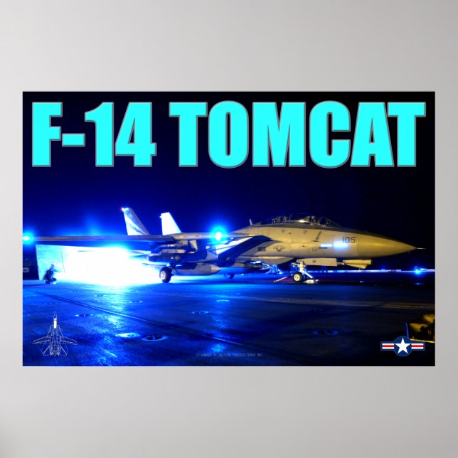 F-14 TOMCAT POSTER (Front)