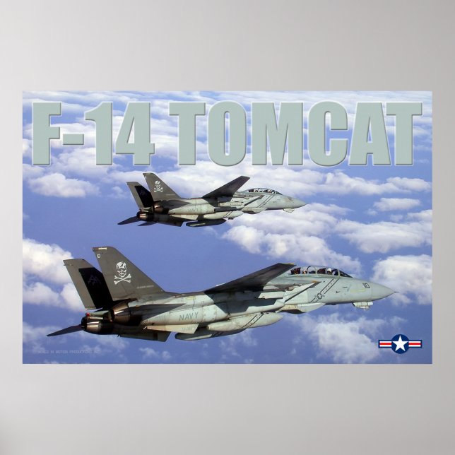 F-14 TOMCAT POSTER (Front)