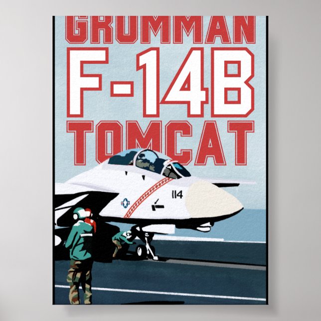 F-14 Tomcat Poster (Front)