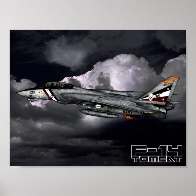 F-14 Tomcat Poster (Front)