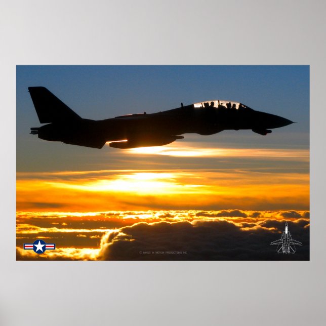 F-14 TOMCAT POSTER (Front)