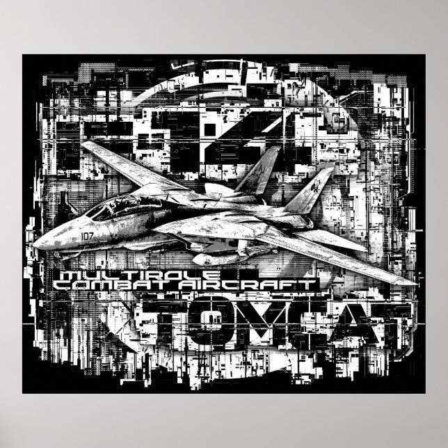 F-14 Tomcat Poster (Front)