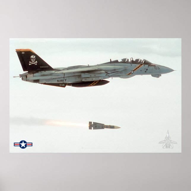 F-14 TOMCAT POSTER (Front)
