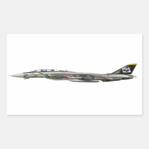 F-14 Tomcat Rectangular Sticker